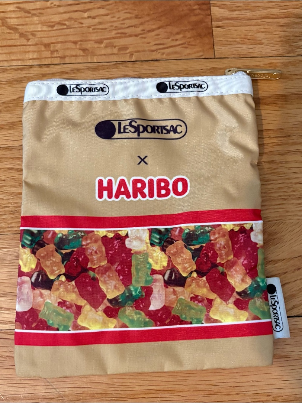 LeSportSac x Haribo goldbears gummy bears zip storage pouch - Picture 6 of 7
